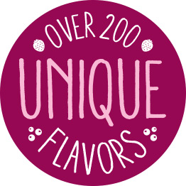 Over 200 Unique Flavors